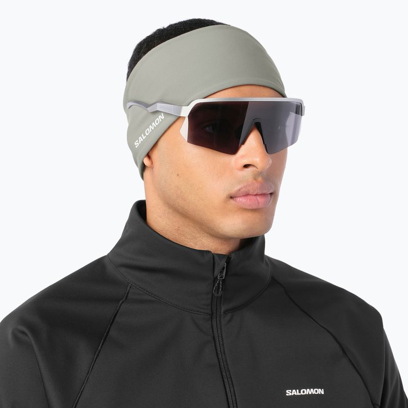 Fejpánt Salomon Run Tech Headband castor gray 2