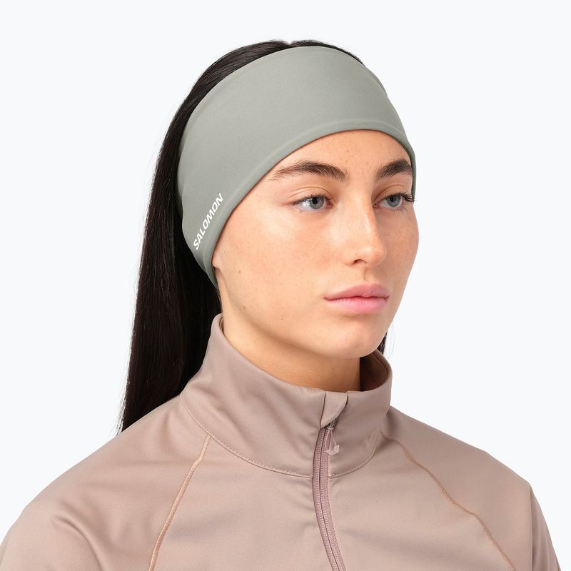 Fejpánt Salomon Run Tech Headband castor gray 3