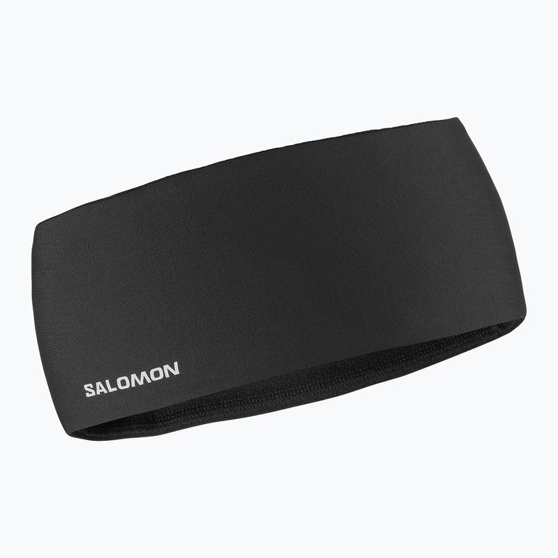 Fejpánt Salomon Run Tech Headband deep black