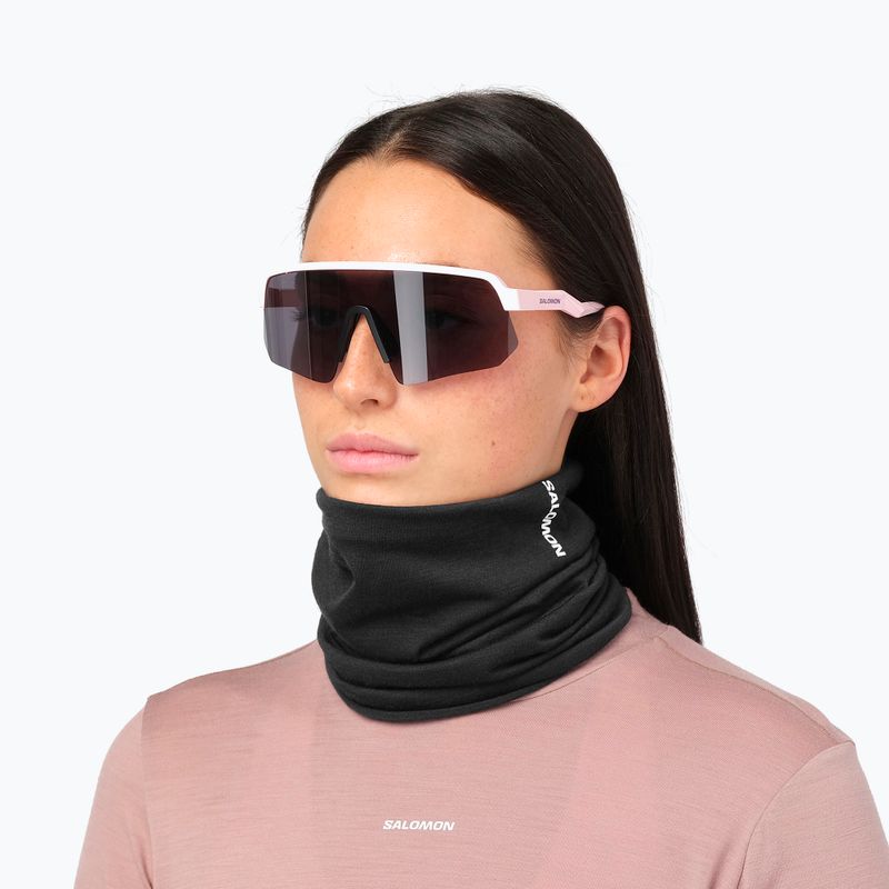 Csősál Salomon Merino Neck Gaiter deep black 3