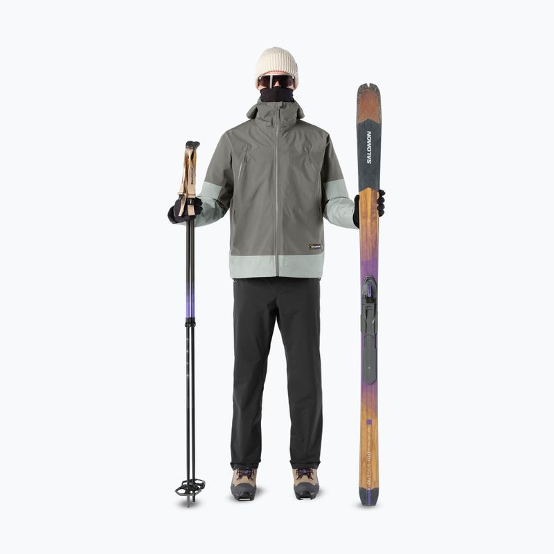 Csősál Salomon Merino Neck Gaiter deep black 4
