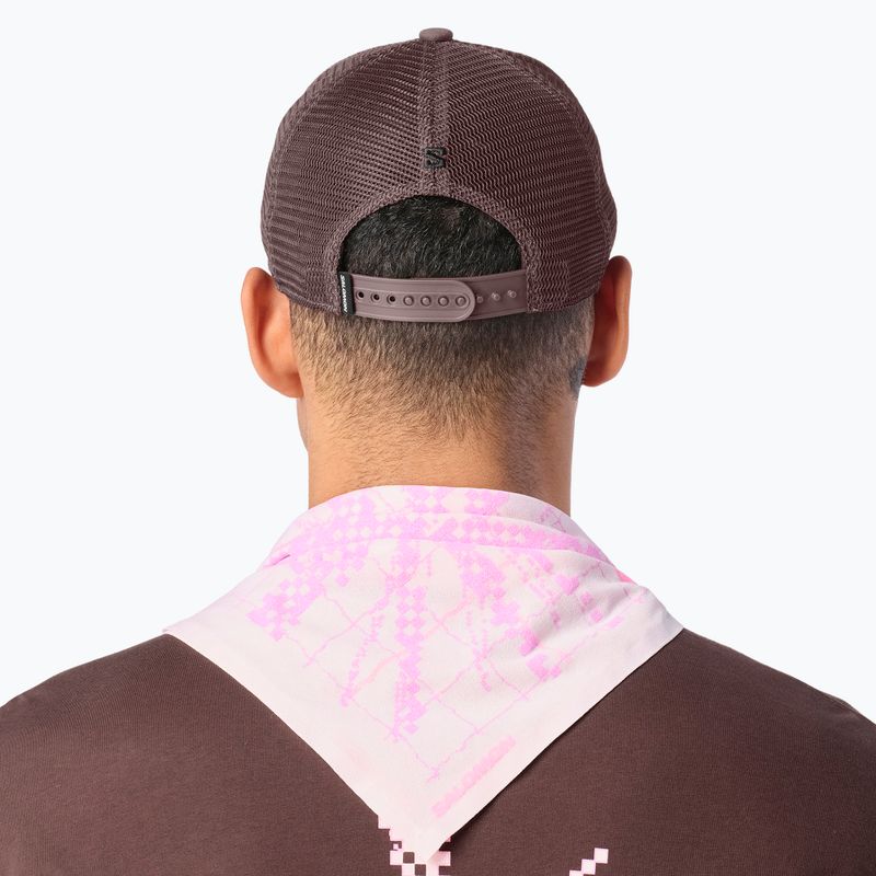 Ellenzős sapka Salomon Logo Trucker coffee bean 3