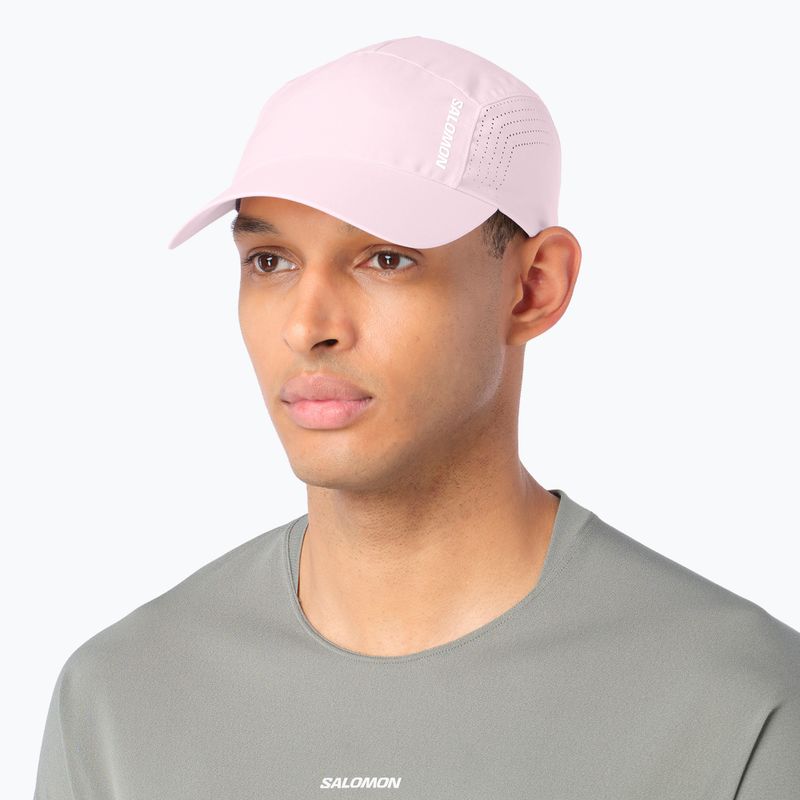 Ellenzős sapka Salomon Shakeout icy pink 2