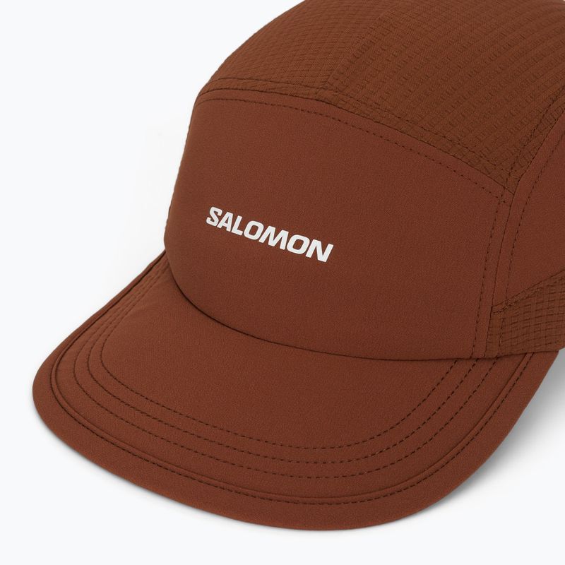 Ellenzős sapka Salomon Sense Aero burnt umber 3