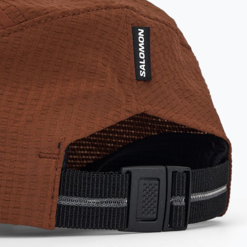Ellenzős sapka Salomon Sense Aero burnt umber 4