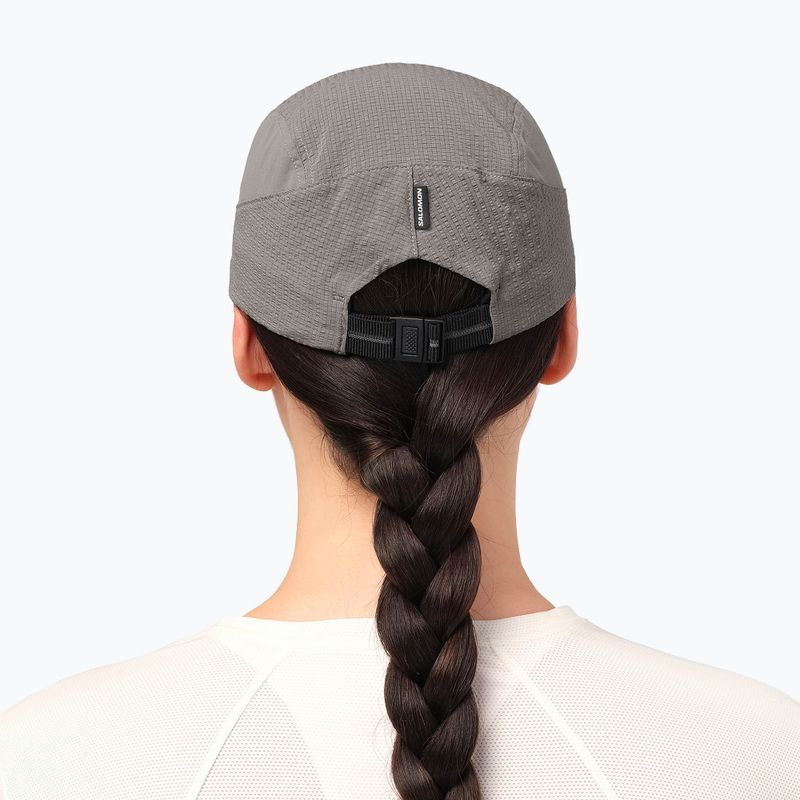 Ellenzős sapka Salomon Sense Aero castor gray 5