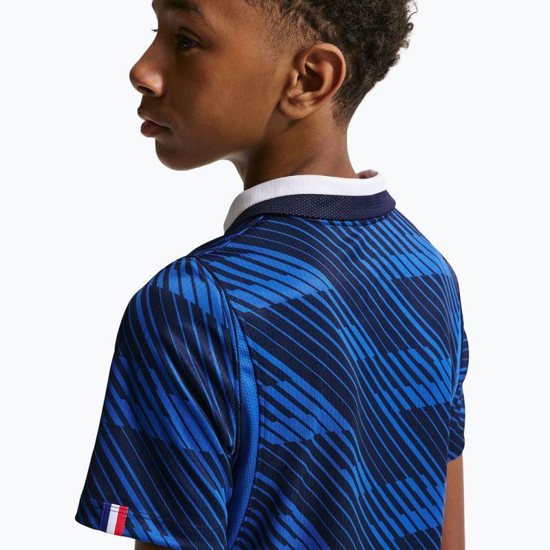 Gyerek focimez Nike FFF 2026 Stadium Home game royal/metallic copper 8