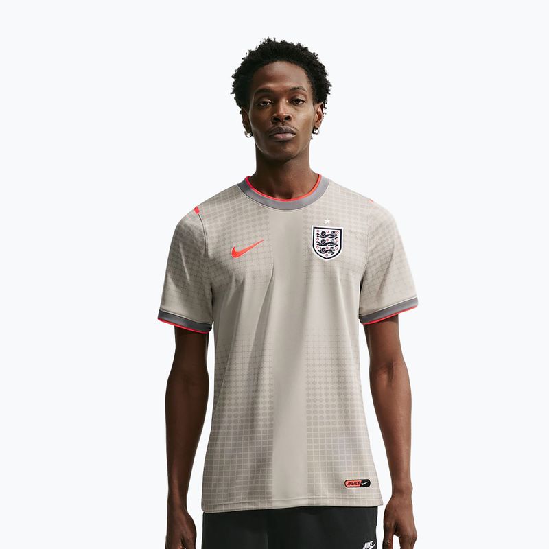 Férfi focimez Nike England Academy Pro Pre-Match pewter grey/bright crimson