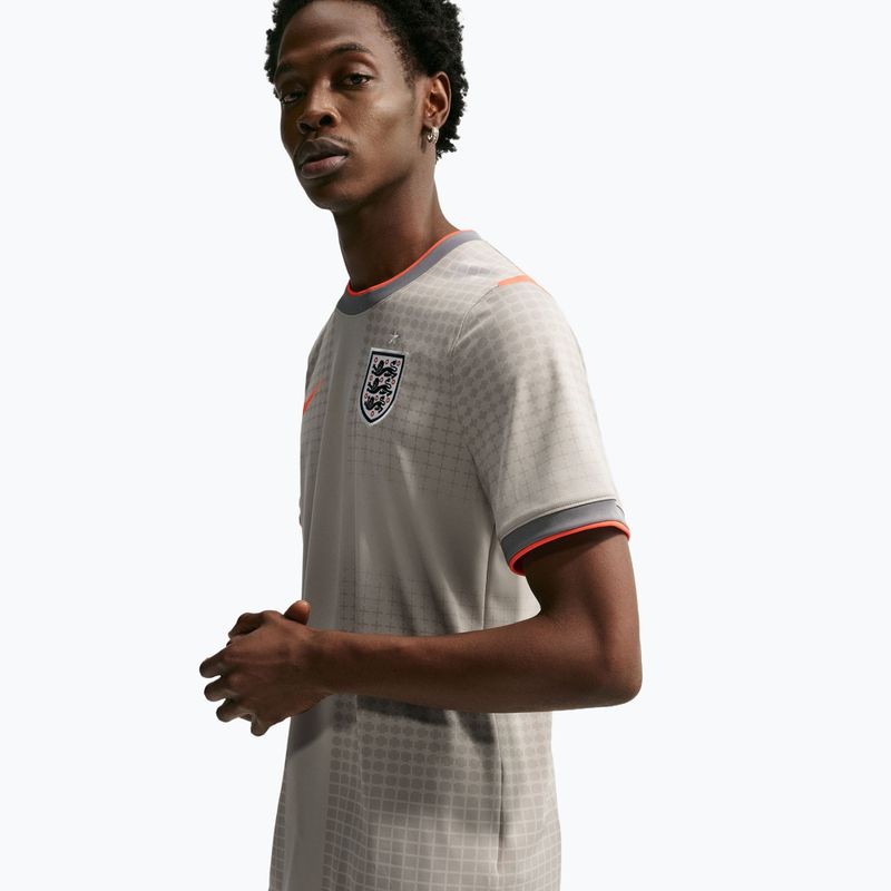 Férfi focimez Nike England Academy Pro Pre-Match pewter grey/bright crimson 5