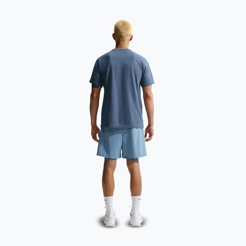 Férfi póló Nike Dri-Fit diffused blue/black 3