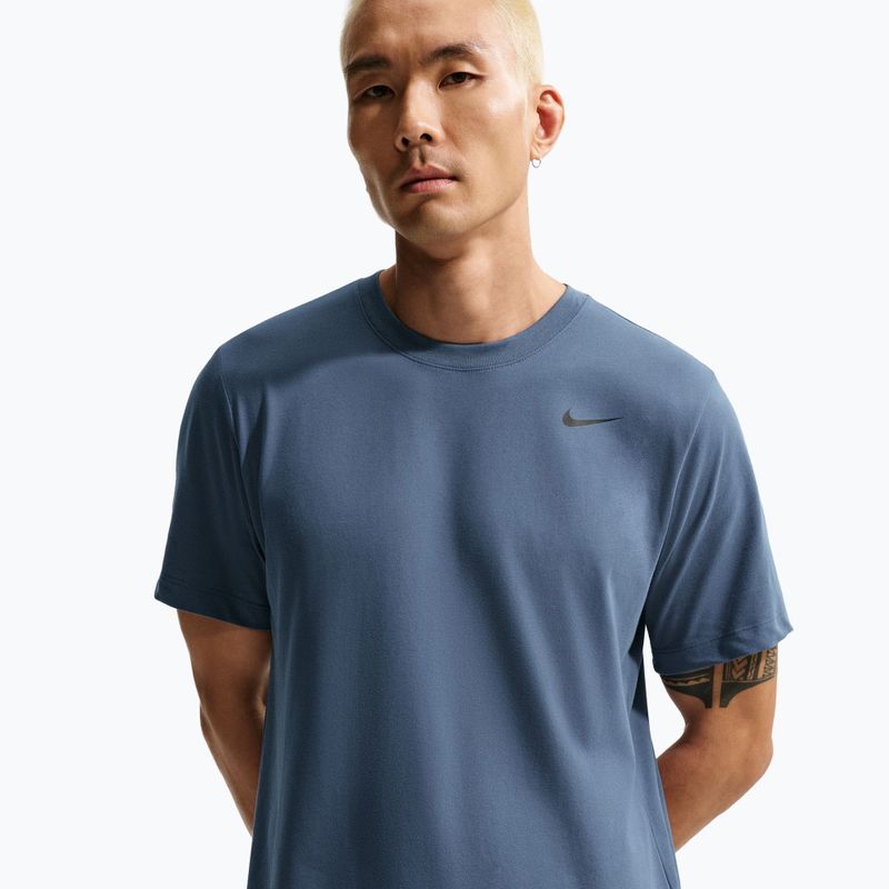 Férfi póló Nike Dri-Fit diffused blue/black 4