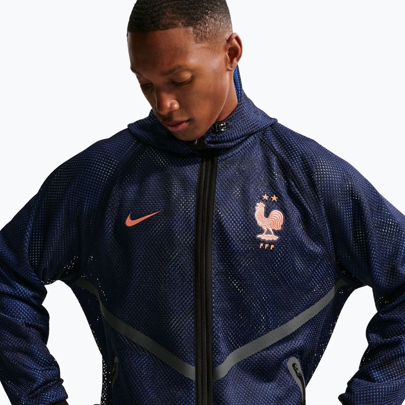 Férfi futball dzseki Nike FFF Dri-FIT Soccer Anthem blackened blue/metallic copper 5