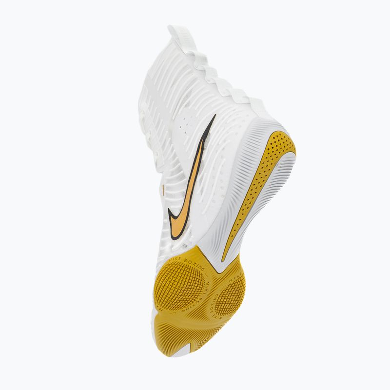 Bokszcipő Nike HyperKo 3 white/metallic gold 8