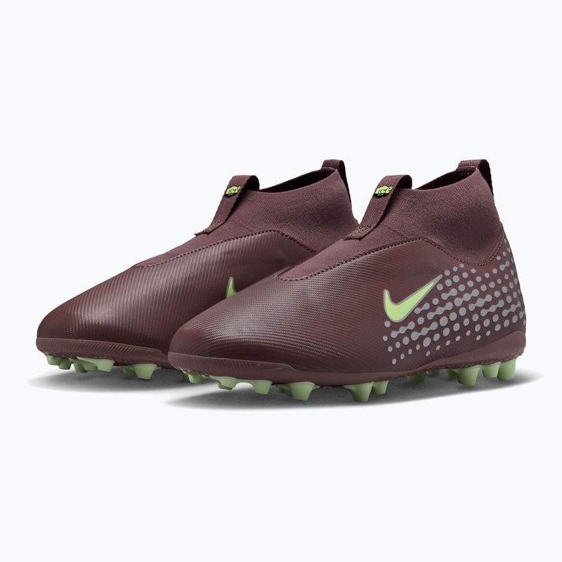 Gyerek focicipő Nike Zoom Superfly 10 Academy Kylian Mbappe AG plum eclipse/metallic silver 3