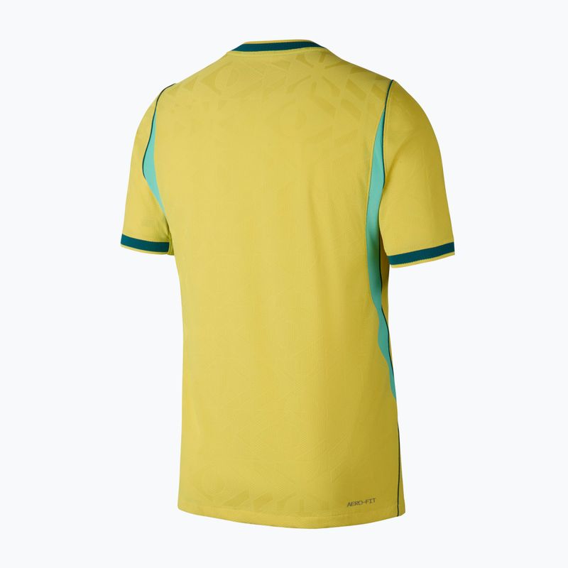 Férfi focimez Nike Brazil 2026/27 Match Home canary/light mint/geode teal 9