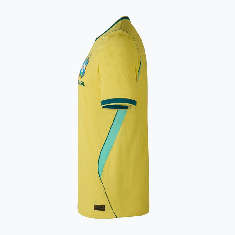 Férfi focimez Nike Brazil 2026/27 Match Home canary/light mint/geode teal 10
