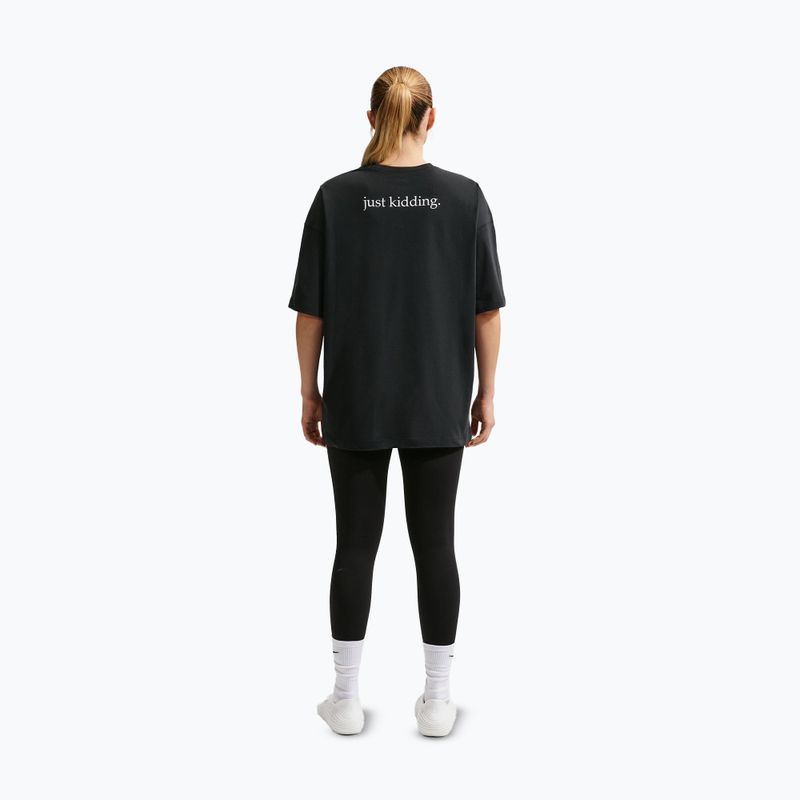 Női póló Nike Dri-Fit black/white/white 3