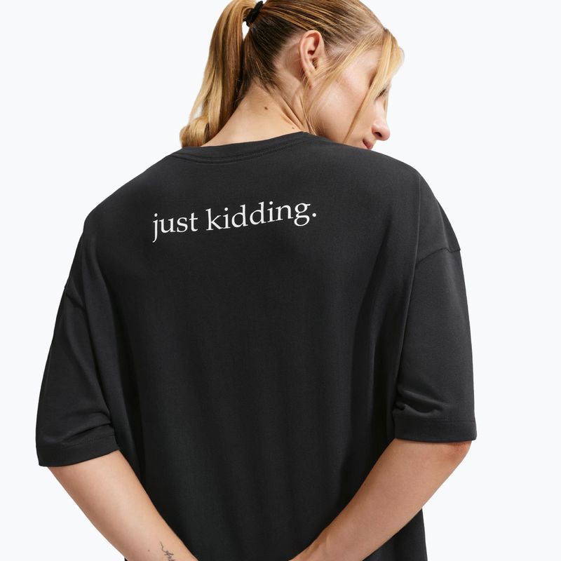 Női póló Nike Dri-Fit black/white/white 6