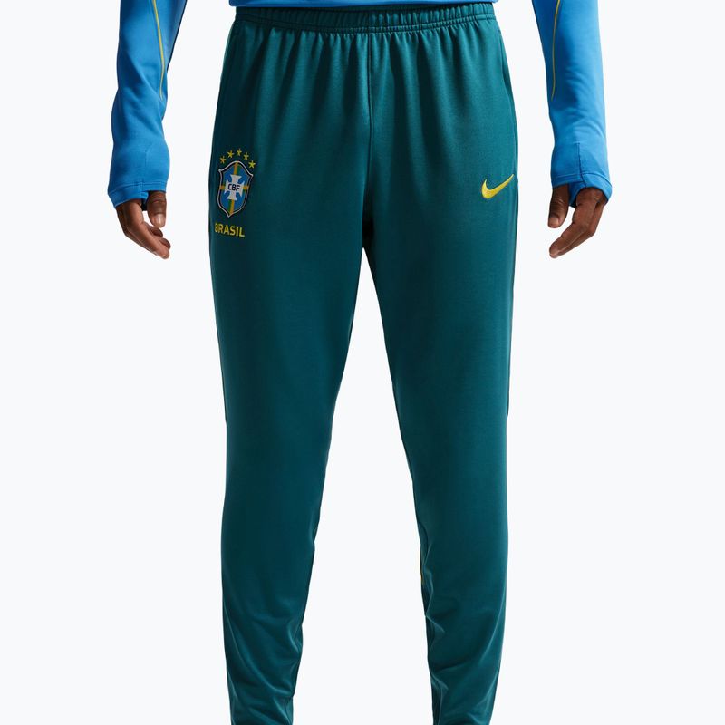 Férfi futballnadrág Nike Brazil Strike geode teal/light mint/midwest gold 5