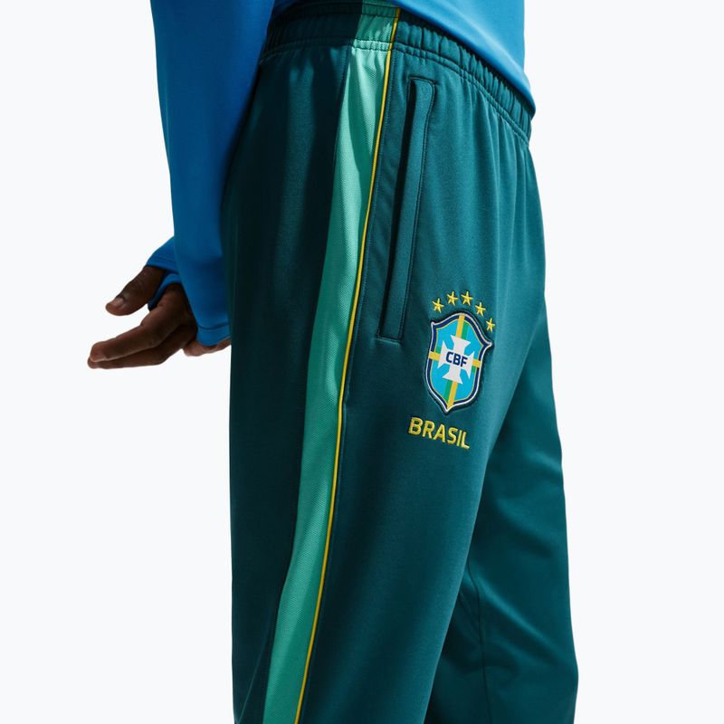 Férfi futballnadrág Nike Brazil Strike geode teal/light mint/midwest gold 6