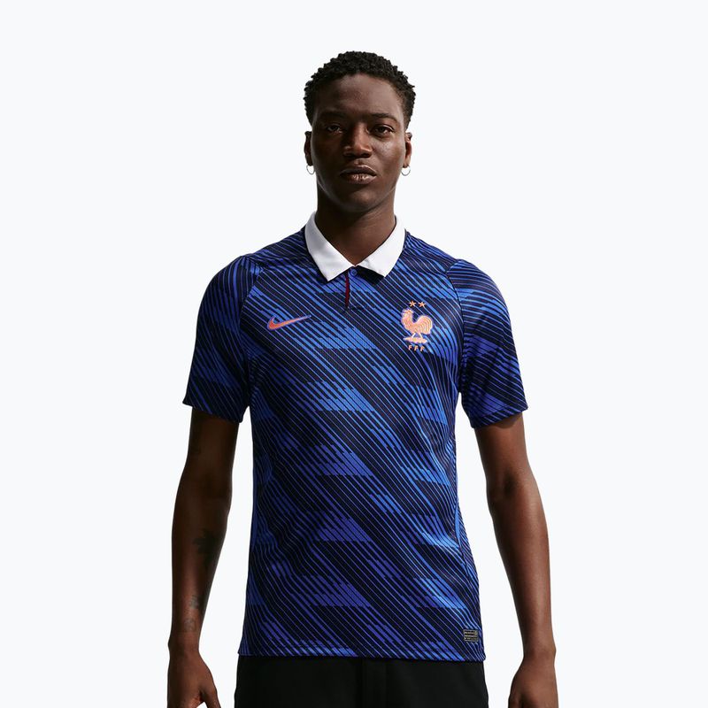 Férfi focimez Nike FFF 2026 Stadium Home game royal/metallic copper