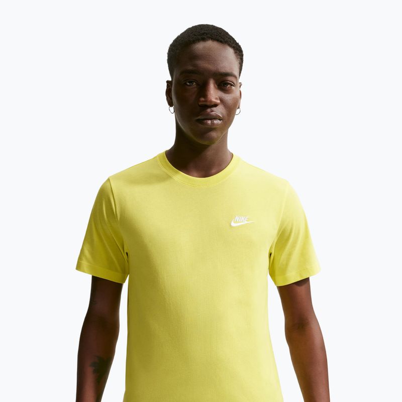 Férfi póló Nike Sportswear Club sonic yellow 4