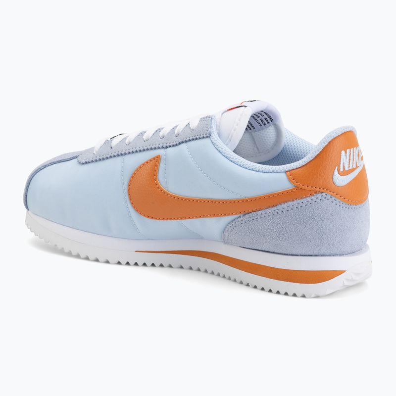 Női cipők Nike Cortez Hydrogen Blue/White/Hot Curry 3