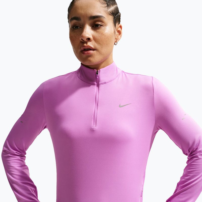 Női futófelső Nike Swift Dri-FIT UV 1/4-Zip light magenta 5