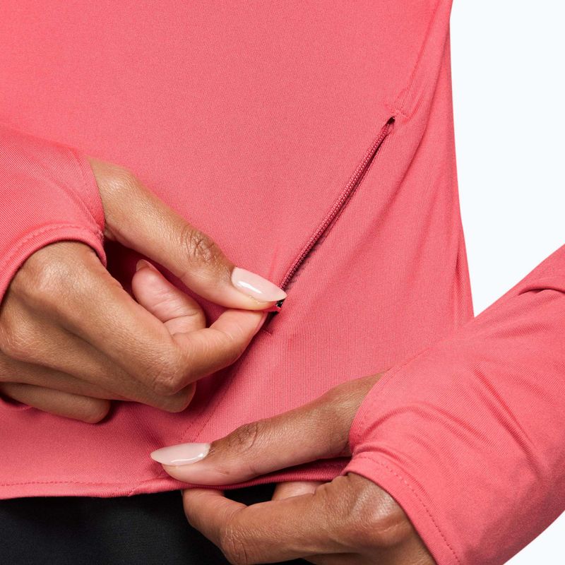 Női hosszú ujjú futópóló Nike Swift Dri-Fit UV sea coral 3