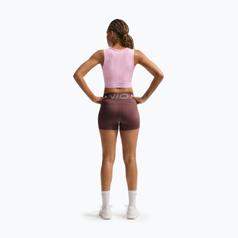 Női edző felső Nike Pro Dri-Fit pink foam/white 2