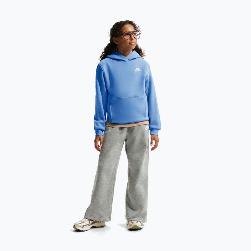 Gyerek pulóver Nike Sportswear Club Fleece university blue/white 2