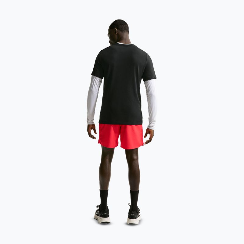 Férfi póló Nike Dri-Fit Running black/team crimson 3