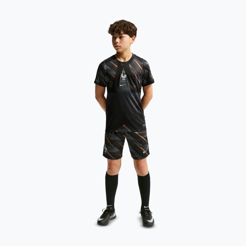 Gyerek kapusnadrág Nike FFF 2026/27 Stadium Goalkeeper black/medium ash/monarch/igloo 2
