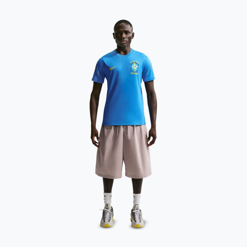 Férfi focimez Nike Brazil Strike light photo blue/light menta/midwest gold 2