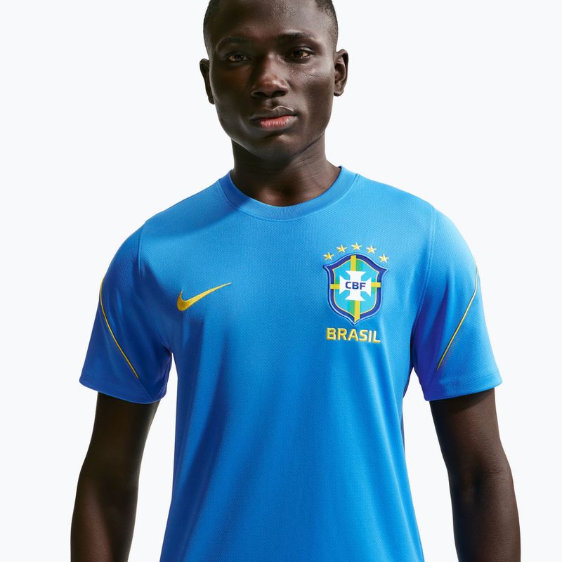 Férfi focimez Nike Brazil Strike light photo blue/light menta/midwest gold 4