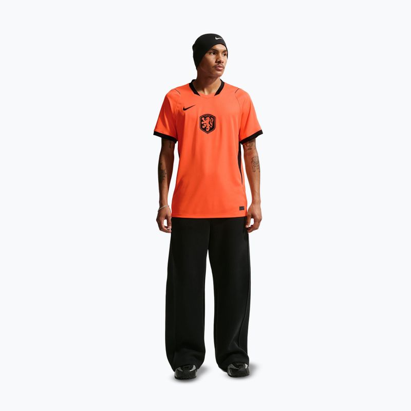 Férfi focimez Nike Netherlands 2026 Stadium Home hyper crimson/black 2