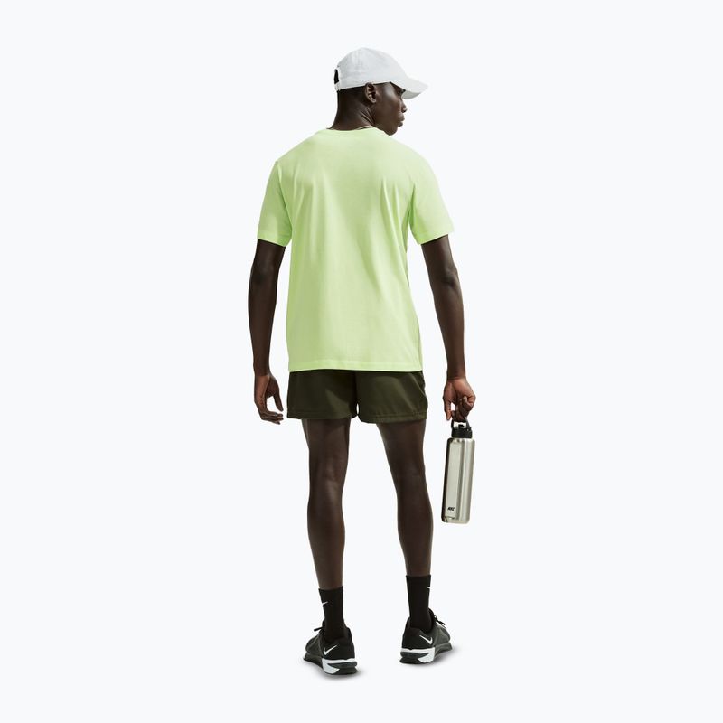 Férfi póló Nike Dri-Fit light liquid/lime/black 3