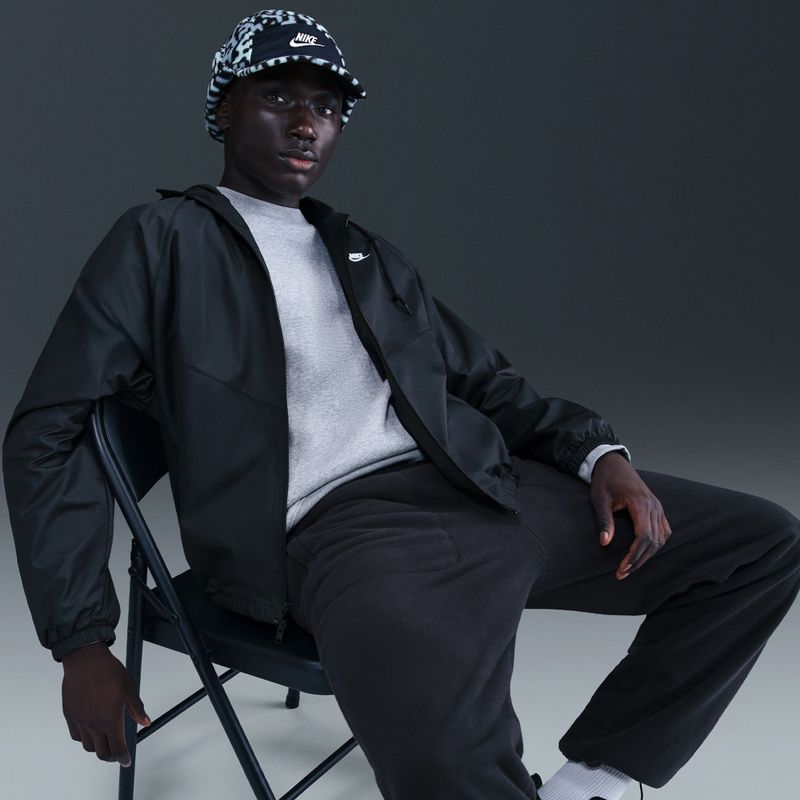 Férfi dzseki Nike Windrunner black/white 9