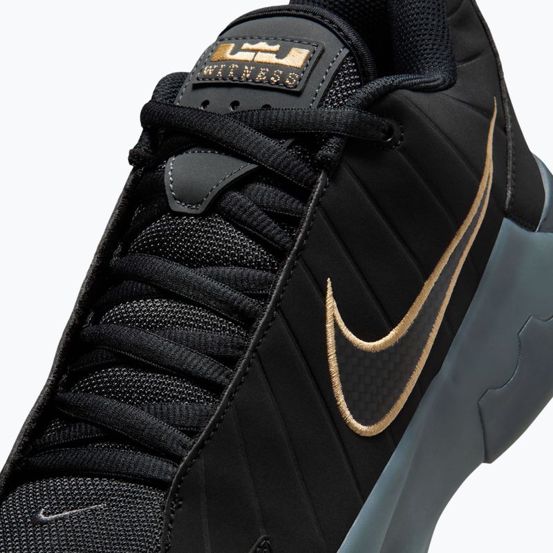 Férfi kosárlabdacipő Nike LeBron Witness 9 black/iron grey/dark smoke grey/black 8