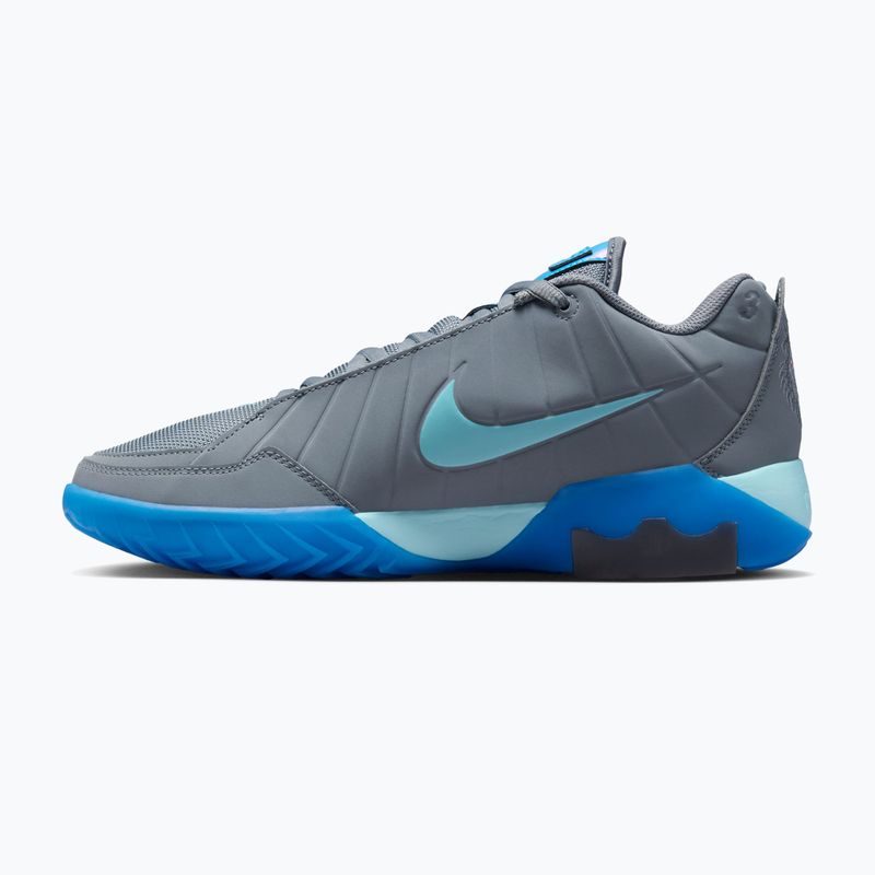 Férfi kosárlabdacipő Nike LeBron Witness 9 cool grey/glacier ice/aurora blue 2