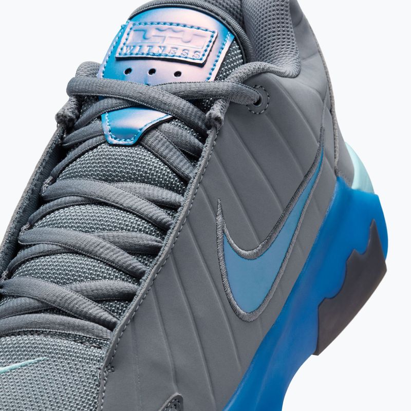 Férfi kosárlabdacipő Nike LeBron Witness 9 cool grey/glacier ice/aurora blue 7