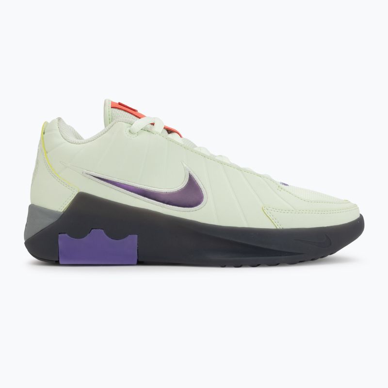 Férfi kosárlabdacipők Nike LeBron Witness 9 volt tint/black/smoke grey/multi color 2