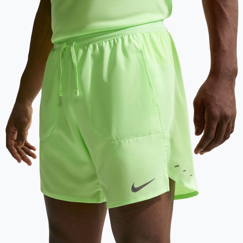 Férfi futóshort Nike Stride Dri-Fit 2in1 7" lime blast