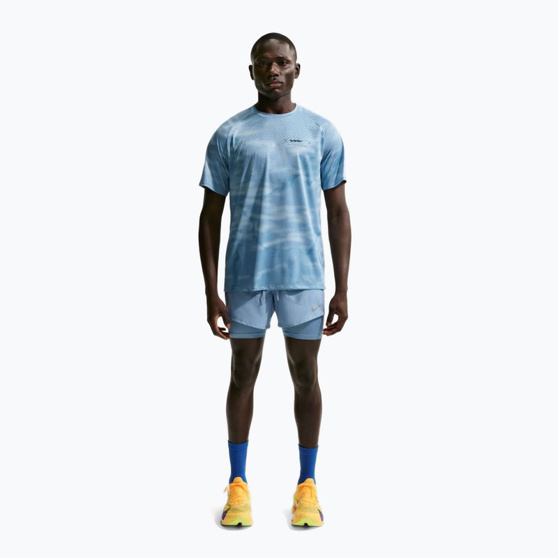 Férfi futónadrág Nike Stride Dri-Fit Hybrid 5" work blue 2