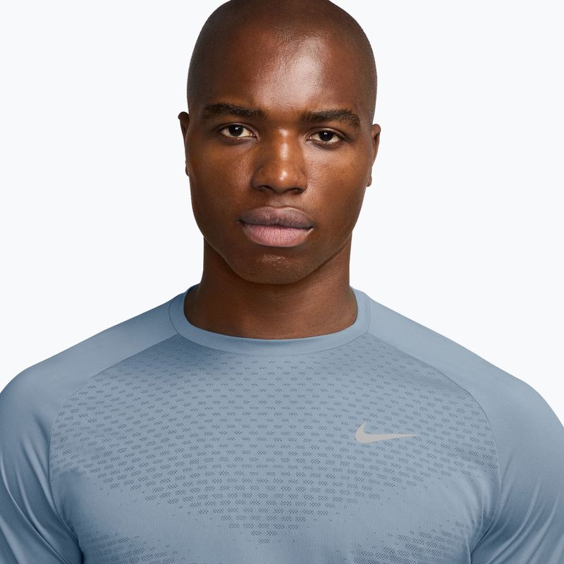 Férfi futópóló Nike Stride ADV light armory blue 3