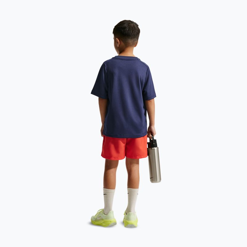 Gyermek póló Nike Multi Dri-Fit midnight navy/white 3