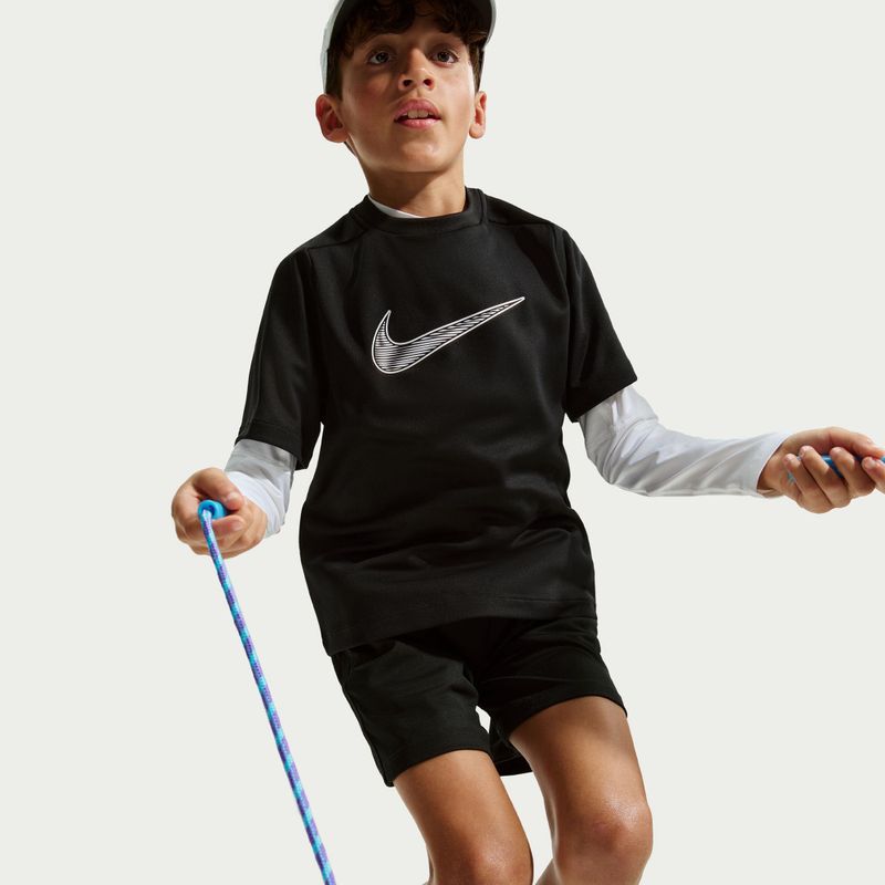 Gyerek póló Nike Multi Dri-Fit black/white 6
