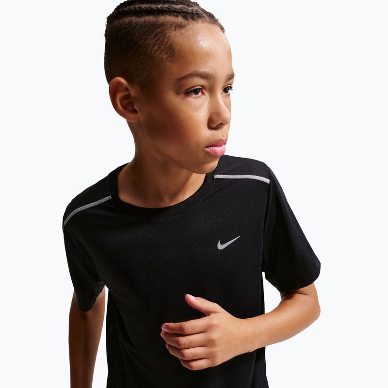 Gyermek póló Nike Miler Black 5