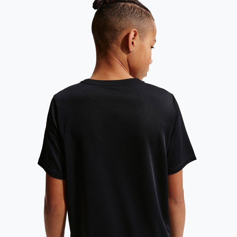 Gyermek póló Nike Miler Black 7