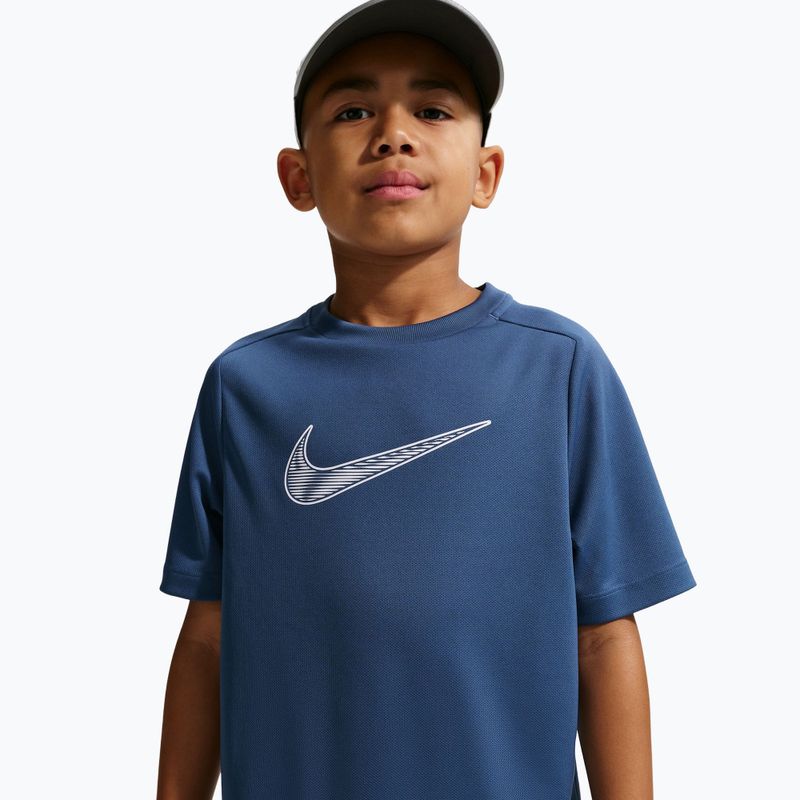 Gyerek póló Nike Multi Dri-Fit mystic navy/white 4